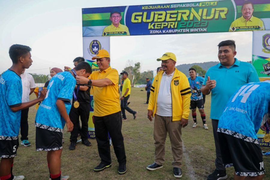 Bintan Muda FC Juarai Piala Gubernur, Kepri