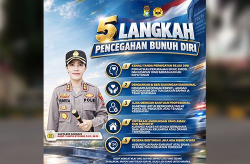 Cegah Kasus Bunuh Diri, Kapolres Karimun Dorong Penguatan Peran Bhabinkamtibmas