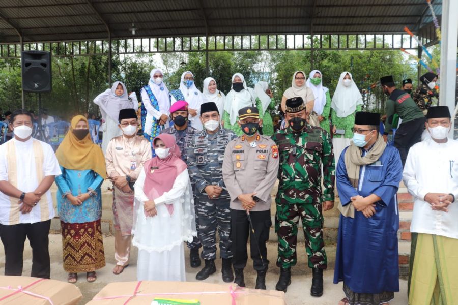 Dandim 0315 Hadiri Hari Peringatan Santri Nasional Tahun 2021