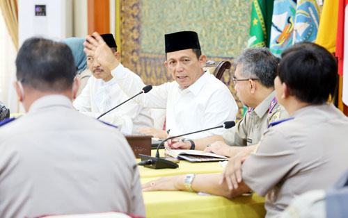 Gubenur Kepri Pimpin Rapat Pelaksanaan GTRA Summit Tahun 2023