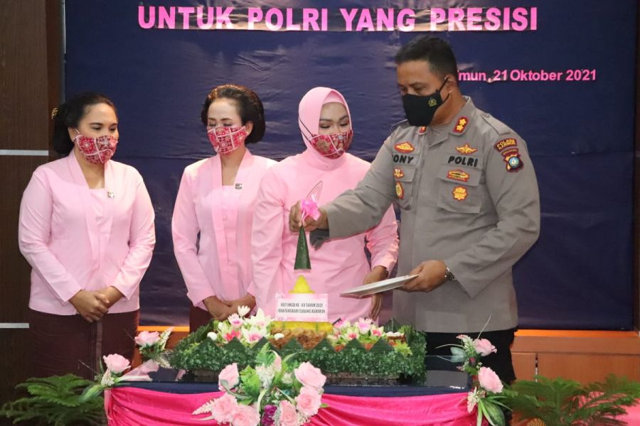 HKGB Ke 69, Ini Pesan Kapolres Karimun Kepada Bhayangkari