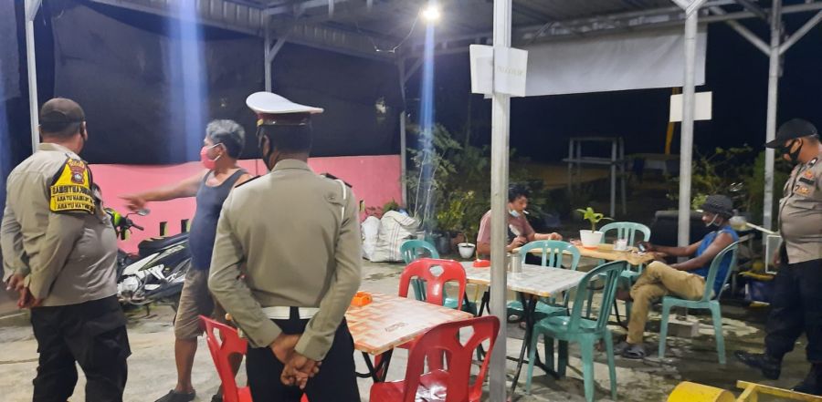 Jaga Kamtibmas Tetap Kondusif, Polsek Jajaran Polres Bintan Laksanakan KRYD dan Operasi Yustisi