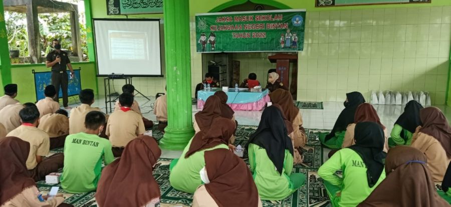 Jaksa Masuk Sekolah, Kali Ini di MAN Bintan