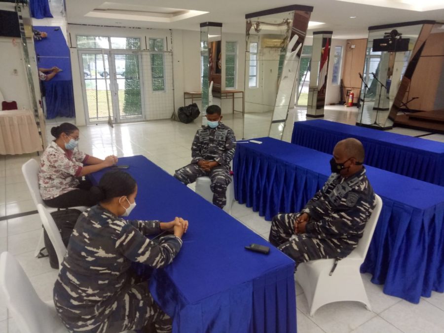 Jelang Latihan Opsfib 2021, Lantamal IV Tanjungpinang Gelar Dzikir dan Ibadah Doa Bersama