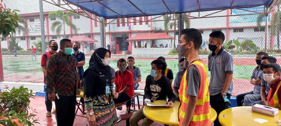 Kadivpas : Vaksinasi Seluruh WBP di Kepri Capai 90%