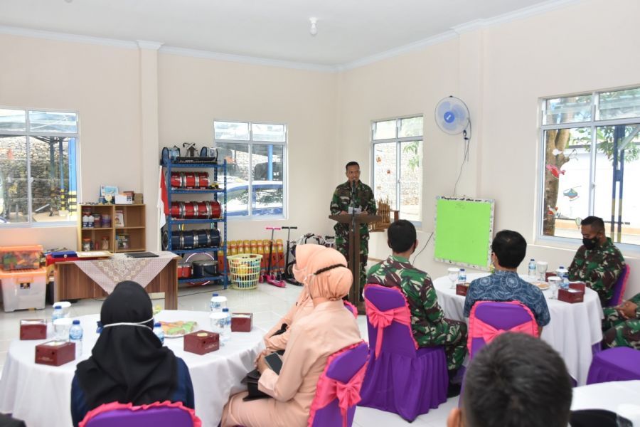 Kolaborasi dalam Dunia Pendidikan, PT BRC Sambangi TK Angkasa I Sri Bintan Lanud RHF