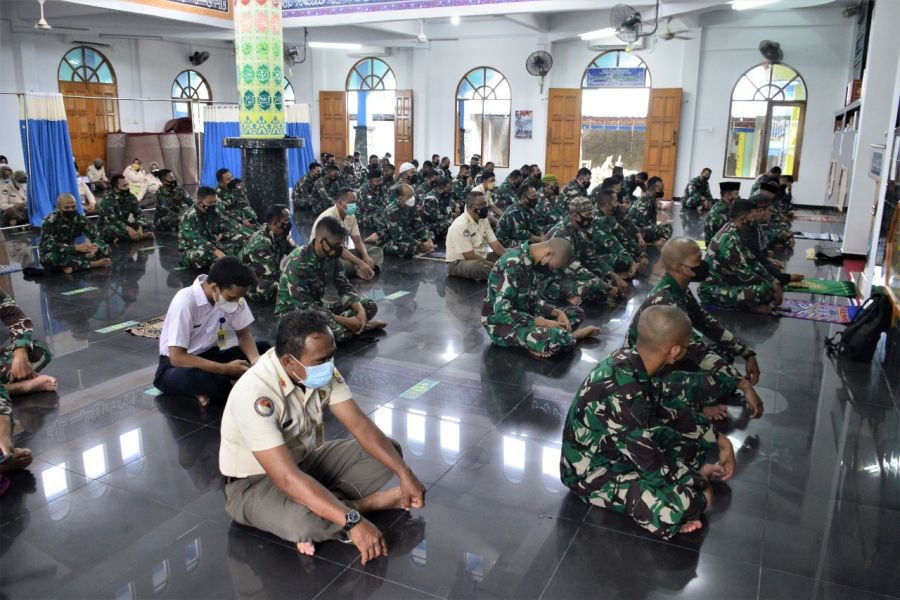 Lantamal IV Gelar Acara Peringatan Maulid Nabi Muhammad SAW 1443 H