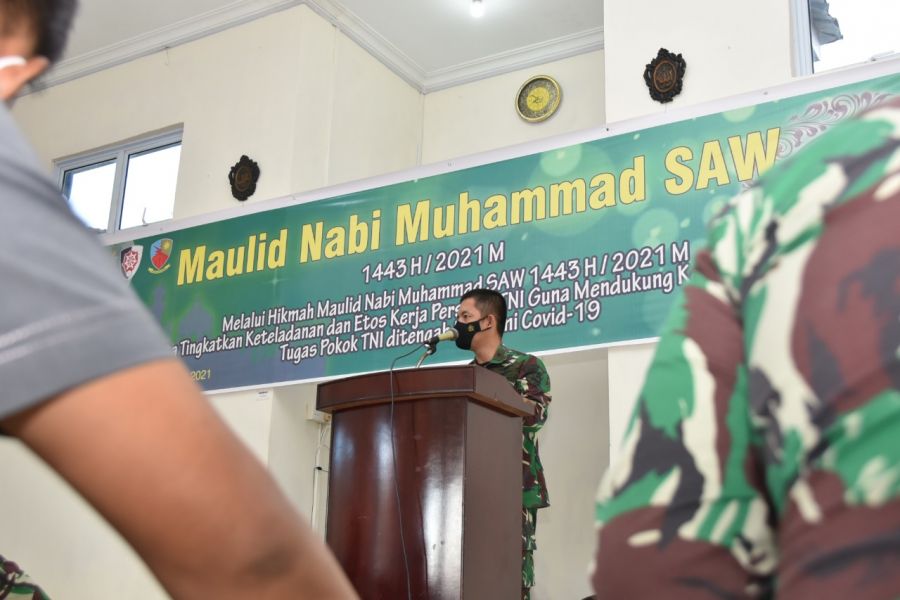 Lanud RHF Peringati Maulid Nabi Muhammad SAW