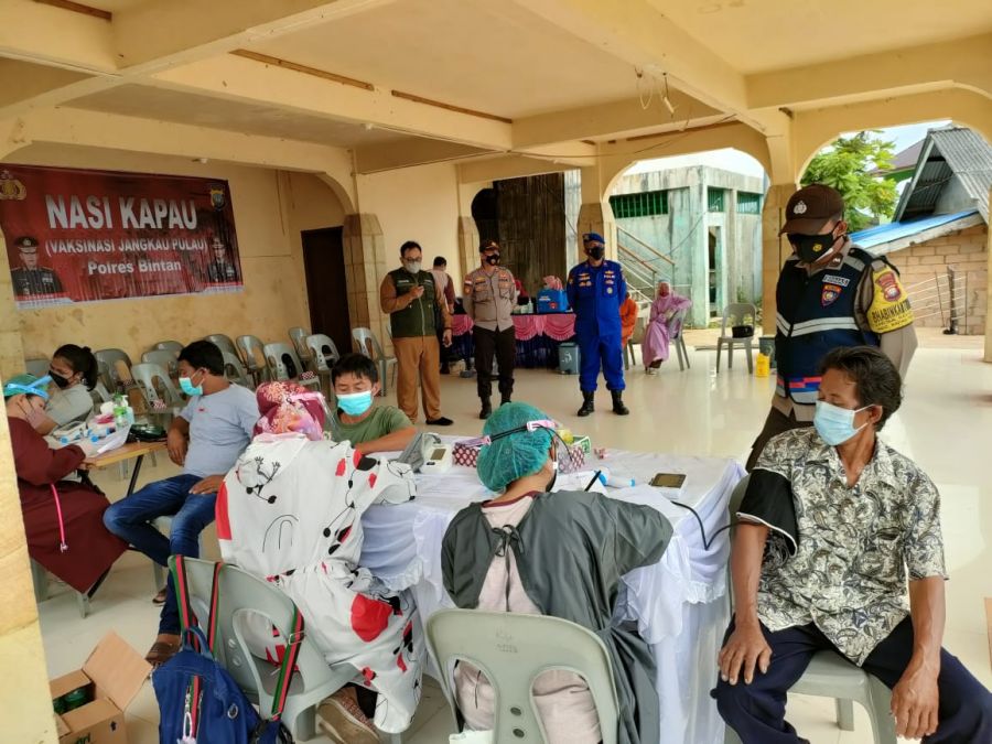 Melalui Polsek Bintim, Polres Bintan Kembali Gelar Nasi Kapau