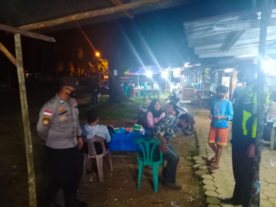 Pastikan Masyarakat Tetap Terapkan Prokes, Jajaran Polres Bintan Laksanakan Operasi Yustisi
