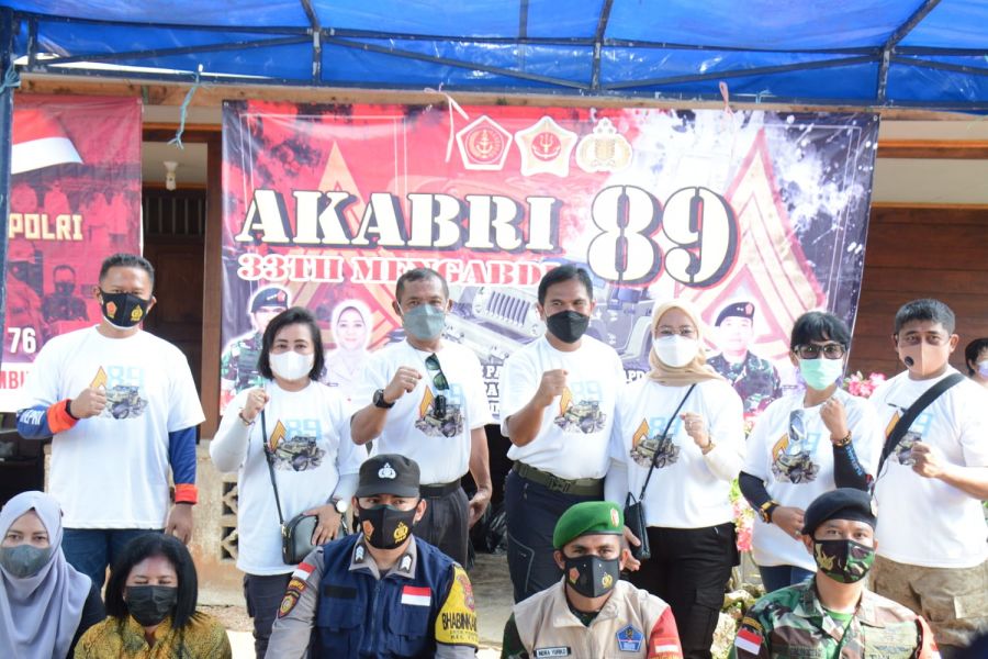 Perayaan Pengabdian 33 Tahun, AKABRI 89 Gelar Off-road dan Baksos di Bintan