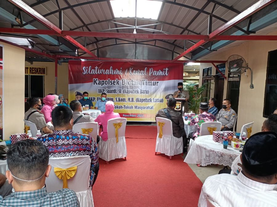 Pisah Sambut Kapolsek Bintan Timur