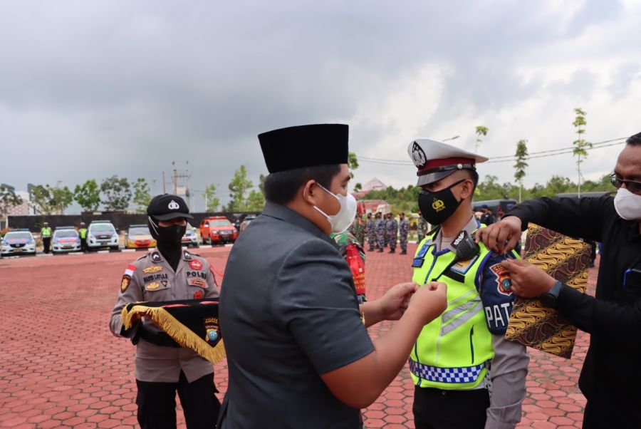 Polres Bintan Gelar Apel Pasukan Operasi Lilin Seligi 2021