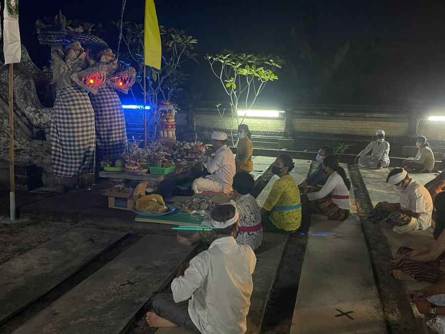 Demi Kenyamanan Beribadah Hari Raya Nyepi, Polres Bintan Lakukan Pengamanan