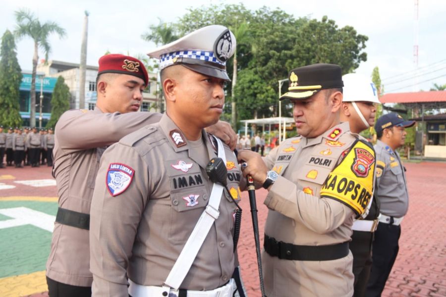 Polres Karimun Gelar Apel Pasukan, Tanda Operasi Patuh Seligi 2025 Dimulai