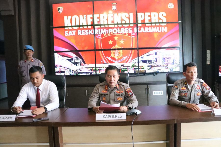 Polres Karimun Ungkap Kasus Penipuan dan Penggelapan, Kerugian Capai Ratusan Juta