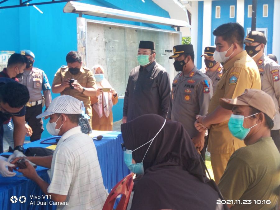 Proses Pemungutan Suara Pilkades Bintan Dipastikan Patuhi Prokes