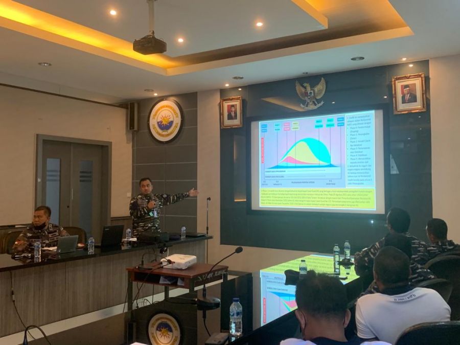 RKU Lantamal IV Tanjungpinang Terima Sosialisasi Tentang Artifical Intelegence
