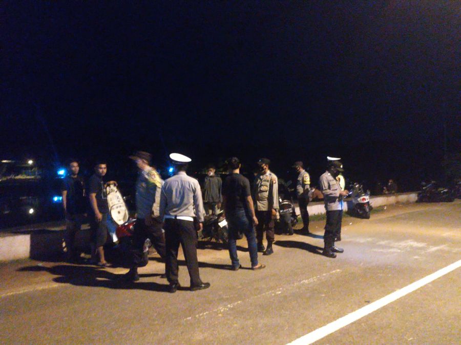 Satlantas Polres Bintan Maksimalkan Pengamanan Lalu Lintas, Terutama Saat Malam Libur Nataru