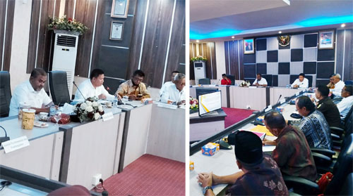 Terkait Sengketa Lahan Masyarakat Versus PT KSP, Bupati Karimun Pimpin Rapat Lanjutan