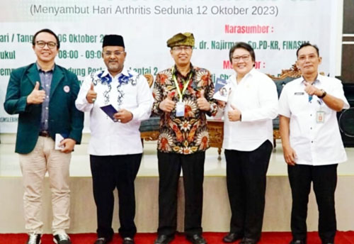 Tingkatkan Pengetahuan, RSUD Muhammad Sani Gelar Diskusi dan Sharing Gout Athritis and SLE