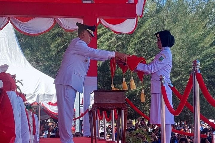 Upacara Peringatan HUT RI ke - 79  di Kabupaten Natuna