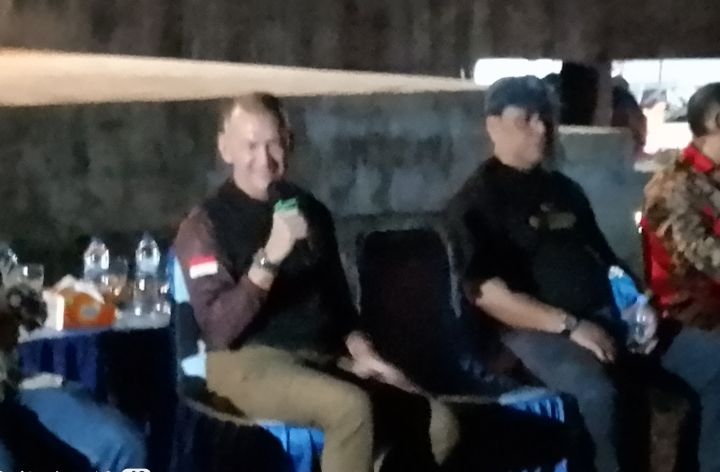 Rodhial Huda  Sampaikan Nasehat Saat Bersilaturahmi dengan Peserta Kamsar Pramuka Kwarcab Natuna