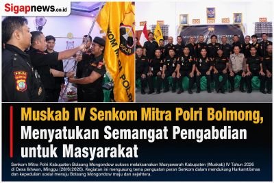 Muskab IV Senkom Mitra Polri Bolmong, Menyatukan Semangat Pengabdian untuk Masyarakat